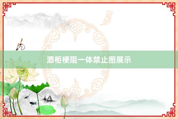 酒柜梗阻一体禁止图展示